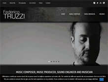 Tablet Screenshot of federicotruzzi.com